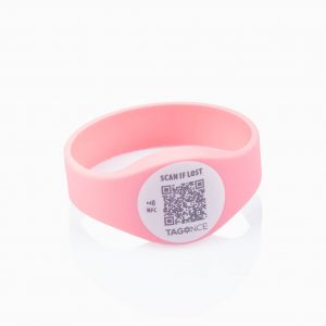 Child tag pink